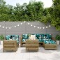 vidaXL Juego de sofás de jardín 7 pzas madera de pino impregnada vidaXL Juego de sofás de jardín 7 pzas madera de pino impregnada