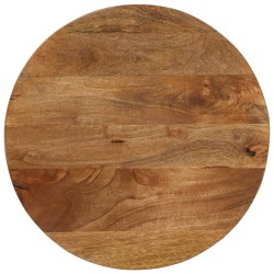 vidaXL Tablero de mesa redondo madera maciza de mango Ø 50x2,5 cm