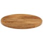 vidaXL Tablero de mesa redondo madera maciza de mango Ø 50x2,5 cm