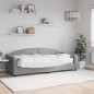 vidaXL Sofá cama con colchón tela gris claro 80x200 cm vidaXL Sofá cama con colchón tela gris claro 80x200 cm