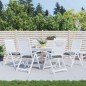 vidaXL Cojines de silla de jardín 6 uds tela Oxford gris 40x40x7 cm vidaXL Cojines de silla de jardín 6 uds tela Oxford gris 40x40x7 cm