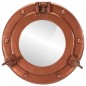 vidaXL Espejo de ojo de buey de pared aluminio y vidrio Ø23 cm vidaXL Espejo de ojo de buey de pared aluminio y vidrio Ø23 cm
