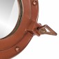 vidaXL Espejo de ojo de buey de pared aluminio y vidrio Ø23 cm vidaXL Espejo de ojo de buey de pared aluminio y vidrio Ø23 cm
