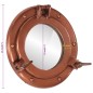 vidaXL Espejo de ojo de buey de pared aluminio y vidrio Ø23 cm vidaXL Espejo de ojo de buey de pared aluminio y vidrio Ø23 cm