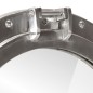 vidaXL Espejo de ojo de buey de pared aluminio y vidrio Ø30 cm vidaXL Espejo de ojo de buey de pared aluminio y vidrio Ø30 cm