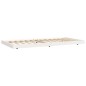 vidaXL Estructura de cama madera maciza de pino blanco 90x200 cm vidaXL Estructura de cama madera maciza de pino blanco 90x200 cm