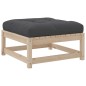 vidaXL Set de sofás de jardín 10 pzas con conjines madera maciza pino vidaXL Set de sofás de jardín 10 pzas con conjines madera maciza pino