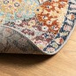 vidaXL Alfombra de interior/exterior diseño vintage ARBIZU Ø 120 cm