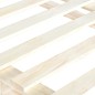 vidaXL Estructura de cama con cabecero madera maciza pino 100x200 cm vidaXL Estructura de cama con cabecero madera maciza pino 100x200 cm