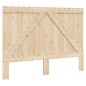 vidaXL Estructura de cama con cabecero madera maciza pino 160x200 cm vidaXL Estructura de cama con cabecero madera maciza pino 160x200 cm