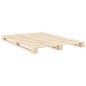 vidaXL Estructura de cama con cabecero madera maciza pino 160x200 cm vidaXL Estructura de cama con cabecero madera maciza pino 160x200 cm