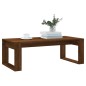 vidaXL Mesa de centro madera de ingeniería roble marrón 102x50x35 cm vidaXL Mesa de centro madera de ingeniería roble marrón 102x50x35 cm