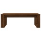 vidaXL Mesa de centro madera de ingeniería roble marrón 102x50x35 cm vidaXL Mesa de centro madera de ingeniería roble marrón 102x50x35 cm