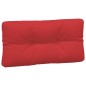 vidaXL Cojines para palés 7 piezas tela rojo vidaXL Cojines para palés 7 piezas tela rojo