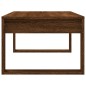 vidaXL Mesa de centro madera de ingeniería roble marrón 102x50x35 cm vidaXL Mesa de centro madera de ingeniería roble marrón 102x50x35 cm