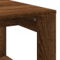 vidaXL Mesa de centro madera de ingeniería roble marrón 102x50x35 cm vidaXL Mesa de centro madera de ingeniería roble marrón 102x50x35 cm