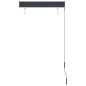 vidaXL Estor enrollable de exterior blanco y naranja 80x250 cm vidaXL Estor enrollable de exterior blanco y naranja 80x250 cm