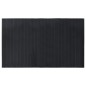 vidaXL Alfombra rectangular bambú negro 60x100 cm vidaXL Alfombra rectangular bambú negro 60x100 cm