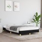 vidaXL Estructura de cama tela negro 120x190 cm vidaXL Estructura de cama tela negro 120x190 cm