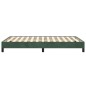 vidaXL Estructura de cama terciopelo verde 120x190 cm vidaXL Estructura de cama terciopelo verde 120x190 cm