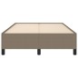 vidaXL Estructura de cama tela gris taupe 120x190 cm vidaXL Estructura de cama tela gris taupe 120x190 cm