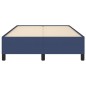 vidaXL Estructura de cama tela azul 120x190 cm vidaXL Estructura de cama tela azul 120x190 cm