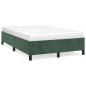 vidaXL Estructura de cama terciopelo verde 120x190 cm vidaXL Estructura de cama terciopelo verde 120x190 cm