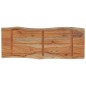 vidaXL Tablero rectangular madera de acacia borde vivo 80x40x2,5 cm vidaXL Tablero rectangular madera de acacia borde vivo 80x40x2,5 cm