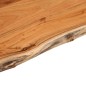 vidaXL Tablero rectangular madera de acacia borde vivo 80x40x2,5 cm vidaXL Tablero rectangular madera de acacia borde vivo 80x40x2,5 cm