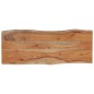 vidaXL Tablero rectangular madera de acacia borde vivo 100x40x2,5 cm vidaXL Tablero rectangular madera de acacia borde vivo 100x40x2,5 cm