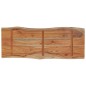 vidaXL Tablero rectangular madera de acacia borde vivo 100x40x2,5 cm vidaXL Tablero rectangular madera de acacia borde vivo 100x40x2,5 cm