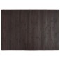 vidaXL Alfombra rectangular bambú marrón oscuro 70x100 cm vidaXL Alfombra rectangular bambú marrón oscuro 70x100 cm
