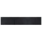 vidaXL Alfombra rectangular bambú negro 60x300 cm vidaXL Alfombra rectangular bambú negro 60x300 cm