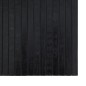 vidaXL Alfombra rectangular bambú negro 60x300 cm vidaXL Alfombra rectangular bambú negro 60x300 cm