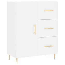 vidaXL Aparador de madera de ingeniería blanco 69,5x34x90 cm