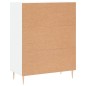 vidaXL Aparador de madera de ingeniería blanco 69,5x34x90 cm vidaXL Aparador de madera de ingeniería blanco 69,5x34x90 cm