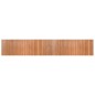 vidaXL Alfombra rectangular bambú color natural 70x400 cm