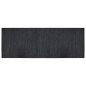 vidaXL Alfombra rectangular bambú gris 70x200 cm vidaXL Alfombra rectangular bambú gris 70x200 cm
