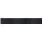 vidaXL Alfombra rectangular bambú negro 70x500 cm vidaXL Alfombra rectangular bambú negro 70x500 cm