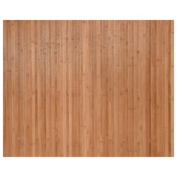 vidaXL Alfombra rectangular bambú color natural 80x100 cm