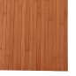 vidaXL Alfombra rectangular bambú marrón 80x400 cm vidaXL Alfombra rectangular bambú marrón 80x400 cm