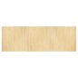vidaXL Alfombra rectangular bambú color natural claro 100x300 cm vidaXL Alfombra rectangular bambú color natural claro 100x300 cm