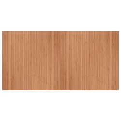 vidaXL Alfombra rectangular bambú color natural 100x200 cm