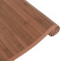 vidaXL Alfombra rectangular bambú marrón 80x300 cm vidaXL Alfombra rectangular bambú marrón 80x300 cm