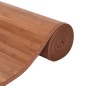 vidaXL Alfombra rectangular bambú marrón 70x200 cm vidaXL Alfombra rectangular bambú marrón 70x200 cm