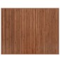 vidaXL Alfombra rectangular bambú marrón 80x100 cm vidaXL Alfombra rectangular bambú marrón 80x100 cm