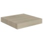 vidaXL Estantes flotantes de pared 2 uds MDF roble 23x23,5x3,8 cm vidaXL Estantes flotantes de pared 2 uds MDF roble 23x23,5x3,8 cm