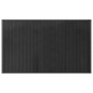 vidaXL Alfombra rectangular bambú gris 60x100 cm vidaXL Alfombra rectangular bambú gris 60x100 cm