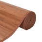 vidaXL Alfombra rectangular bambú marrón 70x100 cm vidaXL Alfombra rectangular bambú marrón 70x100 cm