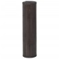 vidaXL Alfombra rectangular bambú marrón oscuro 60x200 cm vidaXL Alfombra rectangular bambú marrón oscuro 60x200 cm